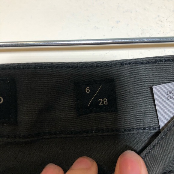 Lucky Brand green skinny  Cargo Pants stripe 6/28 - Picture 4 of 12